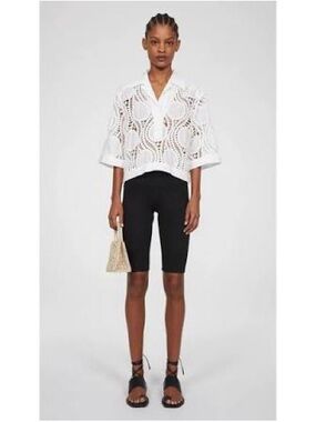 Rodebjer Klara lace dot top